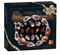 (Русский) Шоколадные конфеты Golden Sea